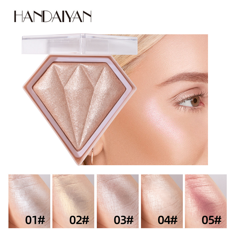 New Highlighter Facial Palette Makeup Glow Face Contour Shimmer Powder Highlight Cosmetic Sales