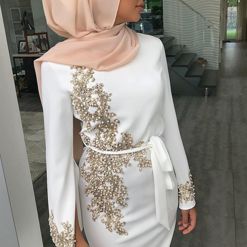 Eid Mubarak Abaya Dubai Turkey Muslim Dresses Kaftan Marocain Islam Clothing Dresses Women Sales