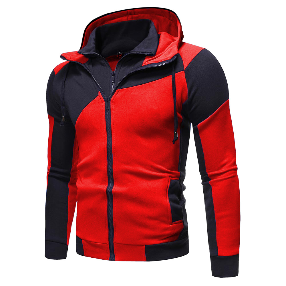 New Hoodie Men Casual Men Hoodies Sweatshirts Slim Zipper Hoody Coat Men Streetwear Sales