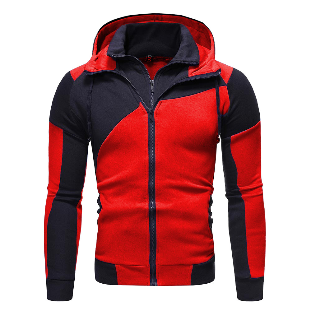 New Hoodie Men Casual Men Hoodies Sweatshirts Slim Zipper Hoody Coat Men Streetwear Sales