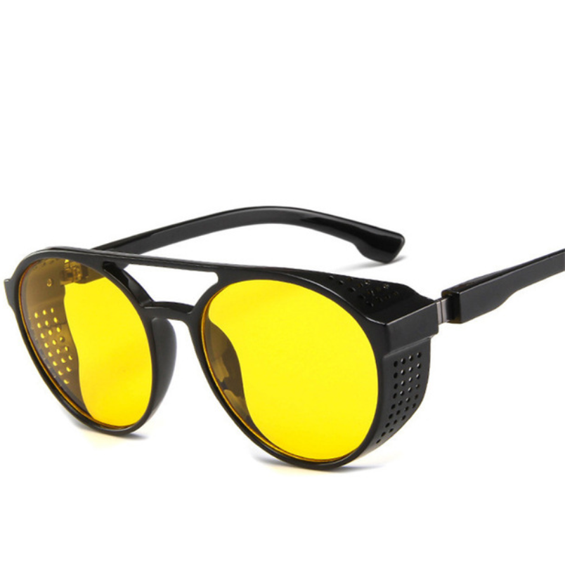 New Classic Punk Sunglasses Men Brand Designer Sunglasses Vintage Sun Glasses Eyewear  Sales