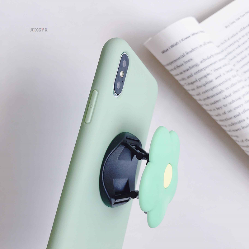 1PC Flower Cartoon Pop Socket for iPhone X  6 7 8 plus Grip &amp; Stand Holder for Samsung Huawei Phones