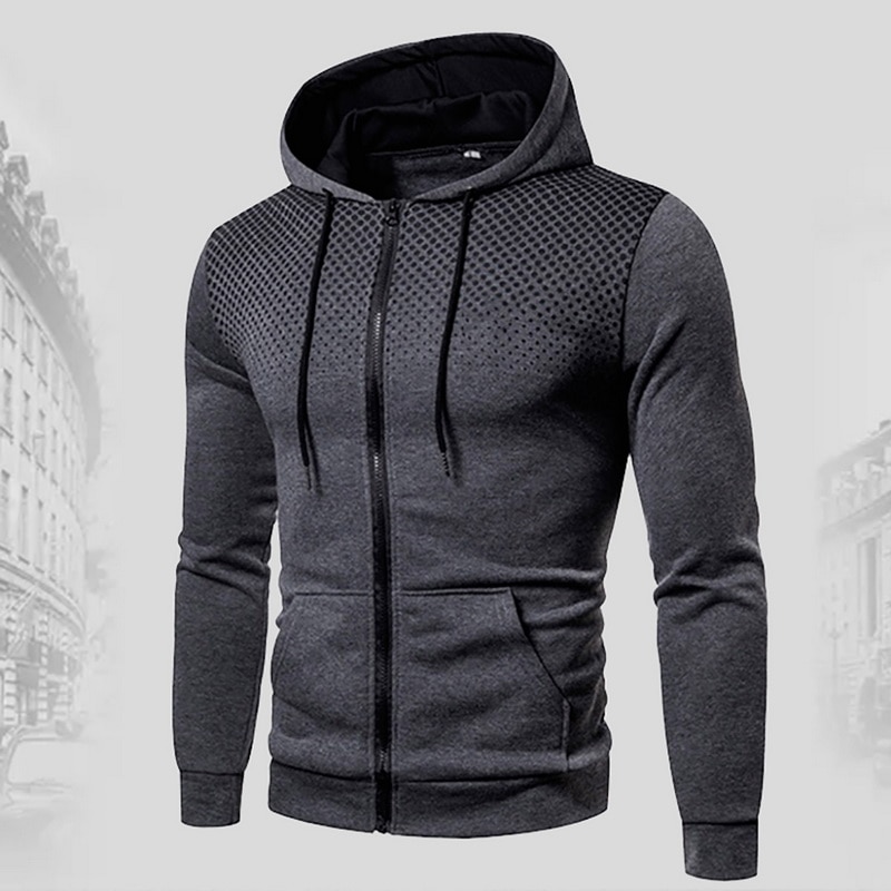 New Lightweight Knit Jacket Zipper Sportswear Sweatshirts Men Hoodies Casual Coats Sales