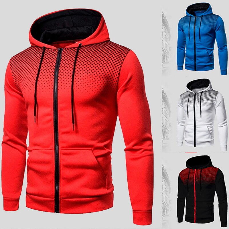 New Lightweight Knit Jacket Zipper Sportswear Sweatshirts Men Hoodies Casual Coats Sales