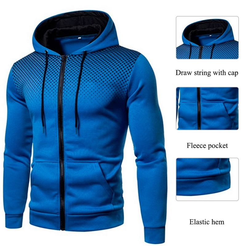 New Lightweight Knit Jacket Zipper Sportswear Sweatshirts Men Hoodies Casual Coats Sales