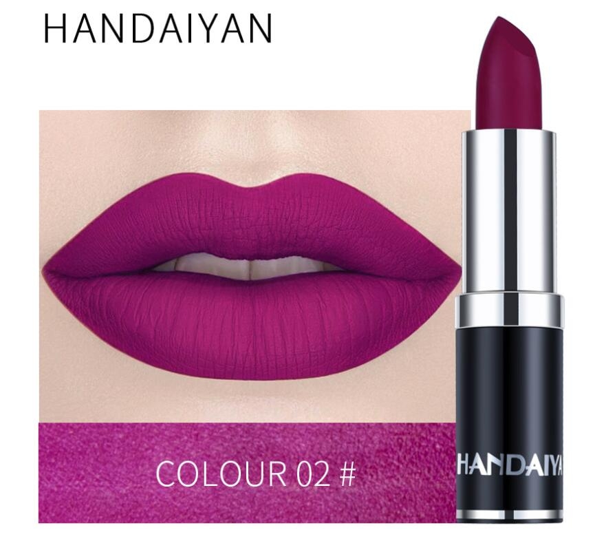 4Pcs Velvet Matte Lipstick Makeup12 Colors Nude Long Lasting Pigment LipsStick Cosmetic Lip Rouge