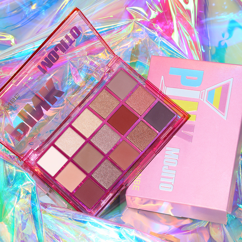 UCANBE Sweet Party Eyeshadow Pallete Neon Makeup Palette Glitter Matte Shades Matellic Pigment Sales