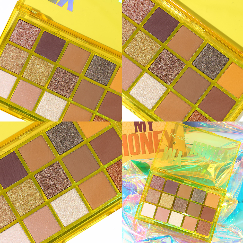 UCANBE Sweet Party Eyeshadow Pallete Neon Makeup Palette Glitter Matte Shades Matellic Pigment Sales