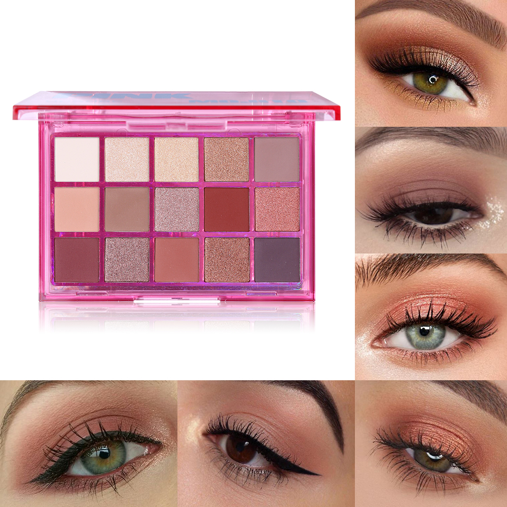 UCANBE Sweet Party Eyeshadow Pallete Neon Makeup Palette Glitter Matte Shades Matellic Pigment Sales