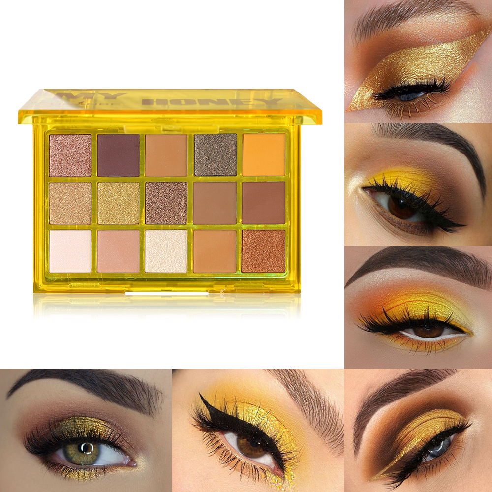 UCANBE Sweet Party Eyeshadow Pallete Neon Makeup Palette Glitter Matte Shades Matellic Pigment Sales