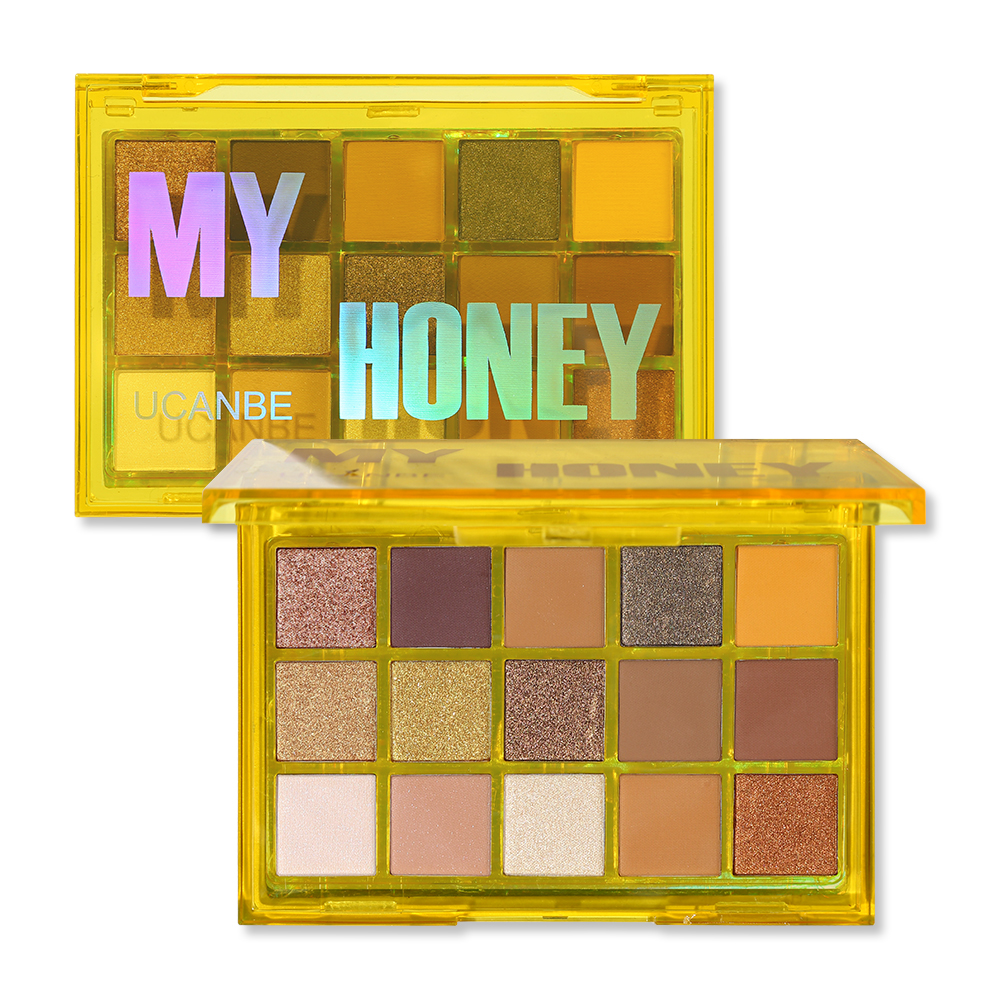 UCANBE Sweet Party Eyeshadow Pallete Neon Makeup Palette Glitter Matte Shades Matellic Pigment Sales