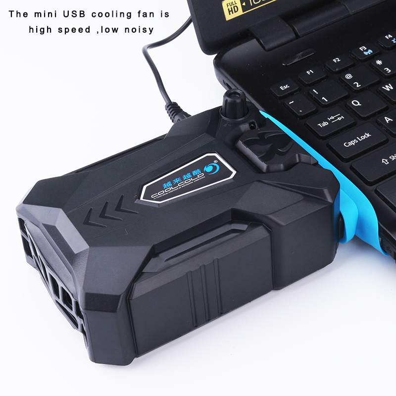 New Vacuum Portable Notebook Laptop Cooler USB Air External Extracting Cooling Fan for Laptops Sales