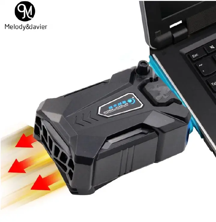 New Vacuum Portable Notebook Laptop Cooler USB Air External Extracting Cooling Fan for Laptops Sales