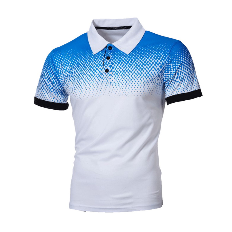 New Men Polo Shirts Short Sleeve T-Shirt Breathable Men Blouse Plus Size Polos Sales