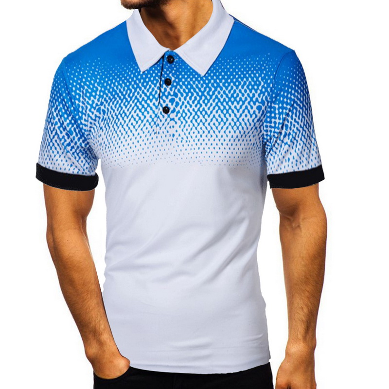 New Men Polo Shirts Short Sleeve T-Shirt Breathable Men Blouse Plus Size Polos Sales