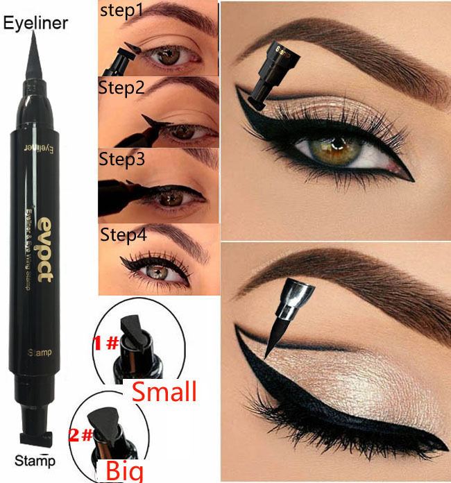 Colorful Long-lasting Liquid Eyeliner Pen Waterproof Fast Dry Pencil Cosmetic Double-ended MakeUp