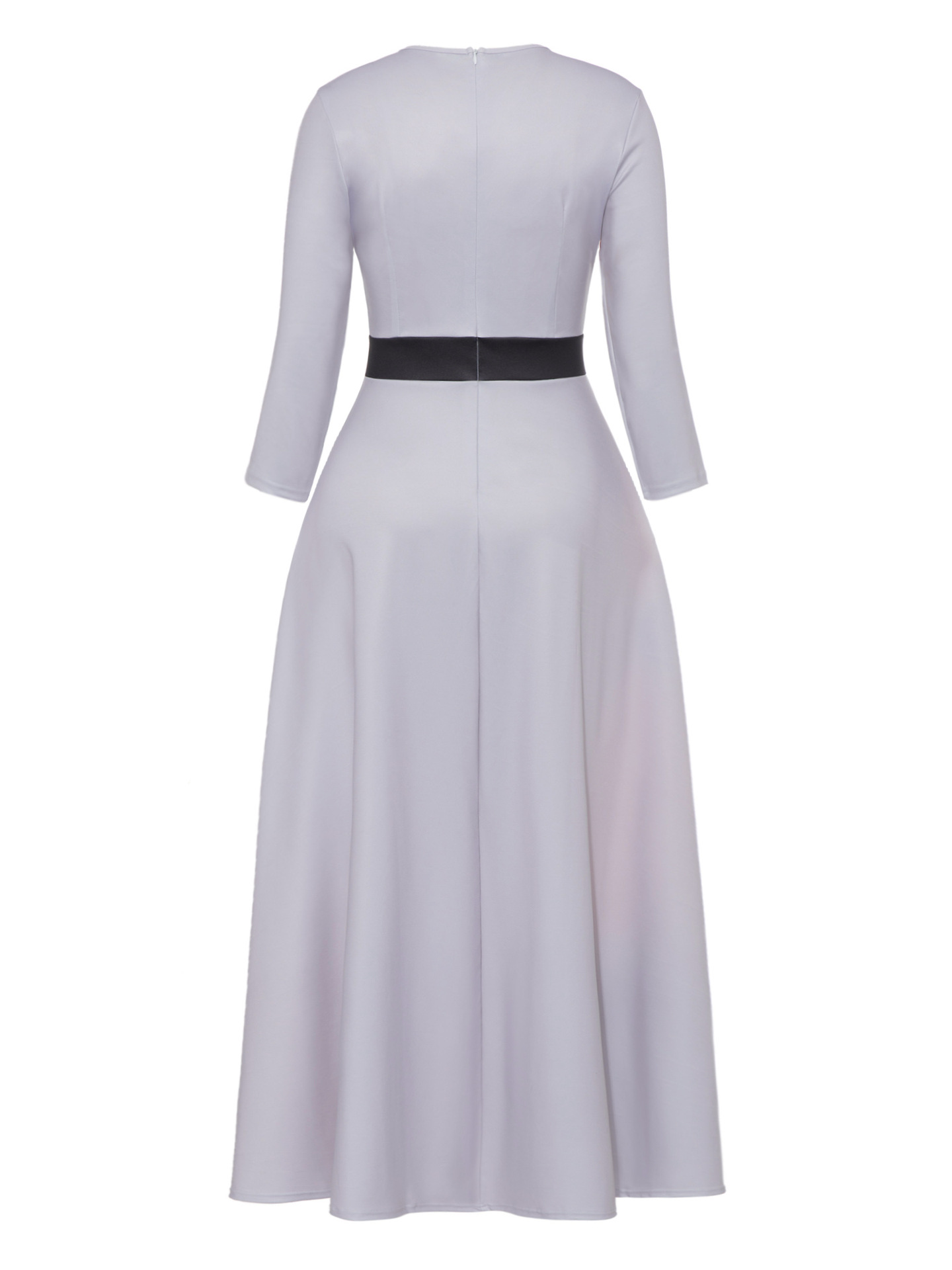 New Dresses Women Casual Plus Size Dress Slim Maxi Dresses Elegant Sexy Patchwork Long Party Dress