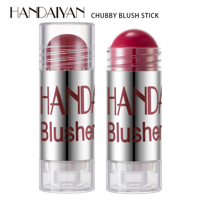 New Blush Makeup Cream Shimmer Contour Cheek Blusher Face Cosmetics Brighten Blush Stick Highlighter