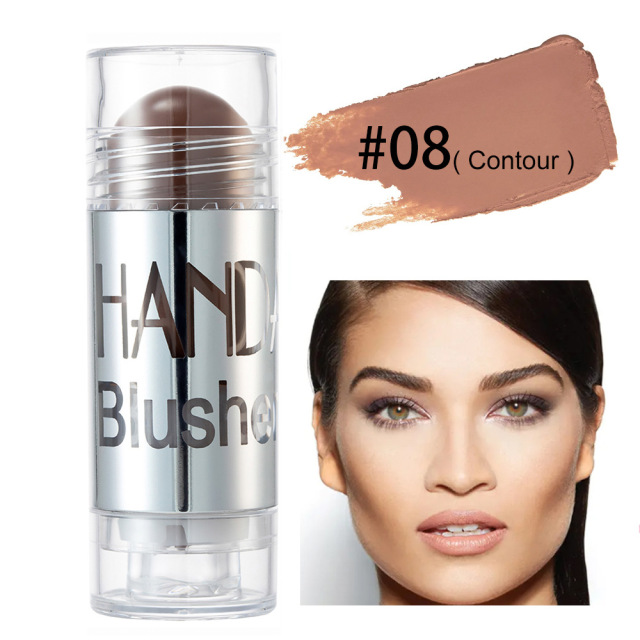 New Blush Makeup Cream Shimmer Contour Cheek Blusher Face Cosmetics Brighten Blush Stick Highlighter