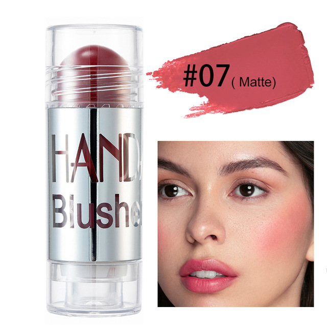 New Blush Makeup Cream Shimmer Contour Cheek Blusher Face Cosmetics Brighten Blush Stick Highlighter