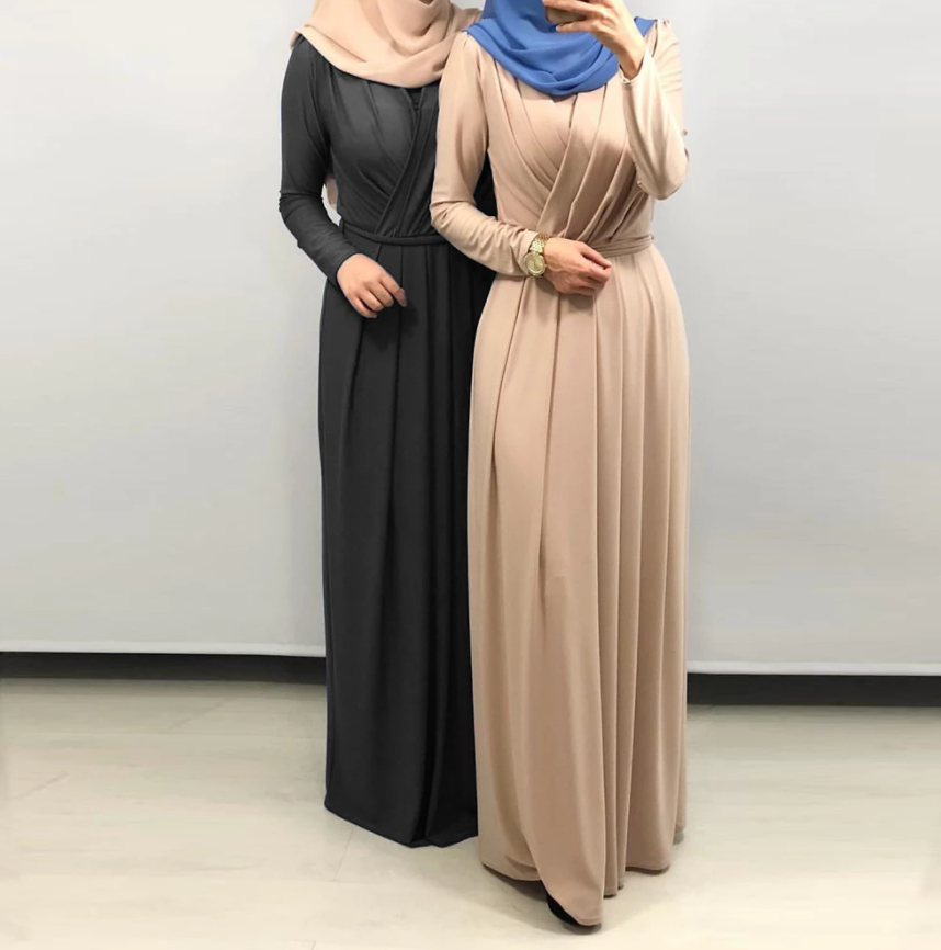 Eid Mubarak Kaftan Dubai Abaya Muslim Fashion Dresses Islam Clothing Abayas Long Maxi Dress
