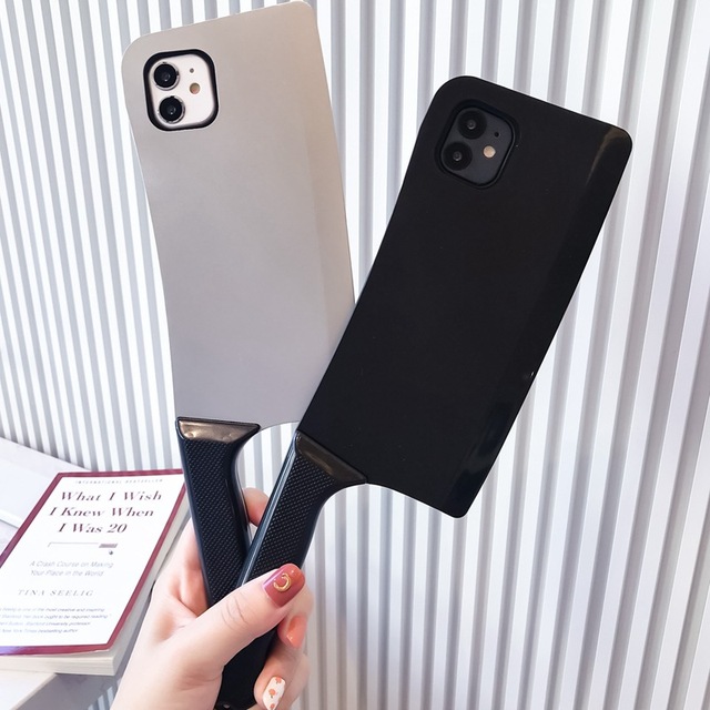 Creativity 3D Silicone Kitchen Knife Phone Cases For iPhone Samsung Huawei OPPO Phones Covers