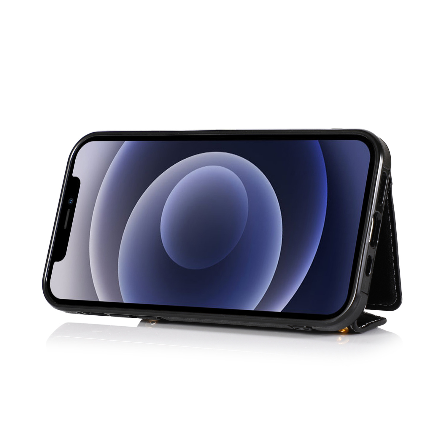 New Phone Cases For iPhone Samsung Huawei Phones Covers With Wallet Card Strap Shoulder Bags