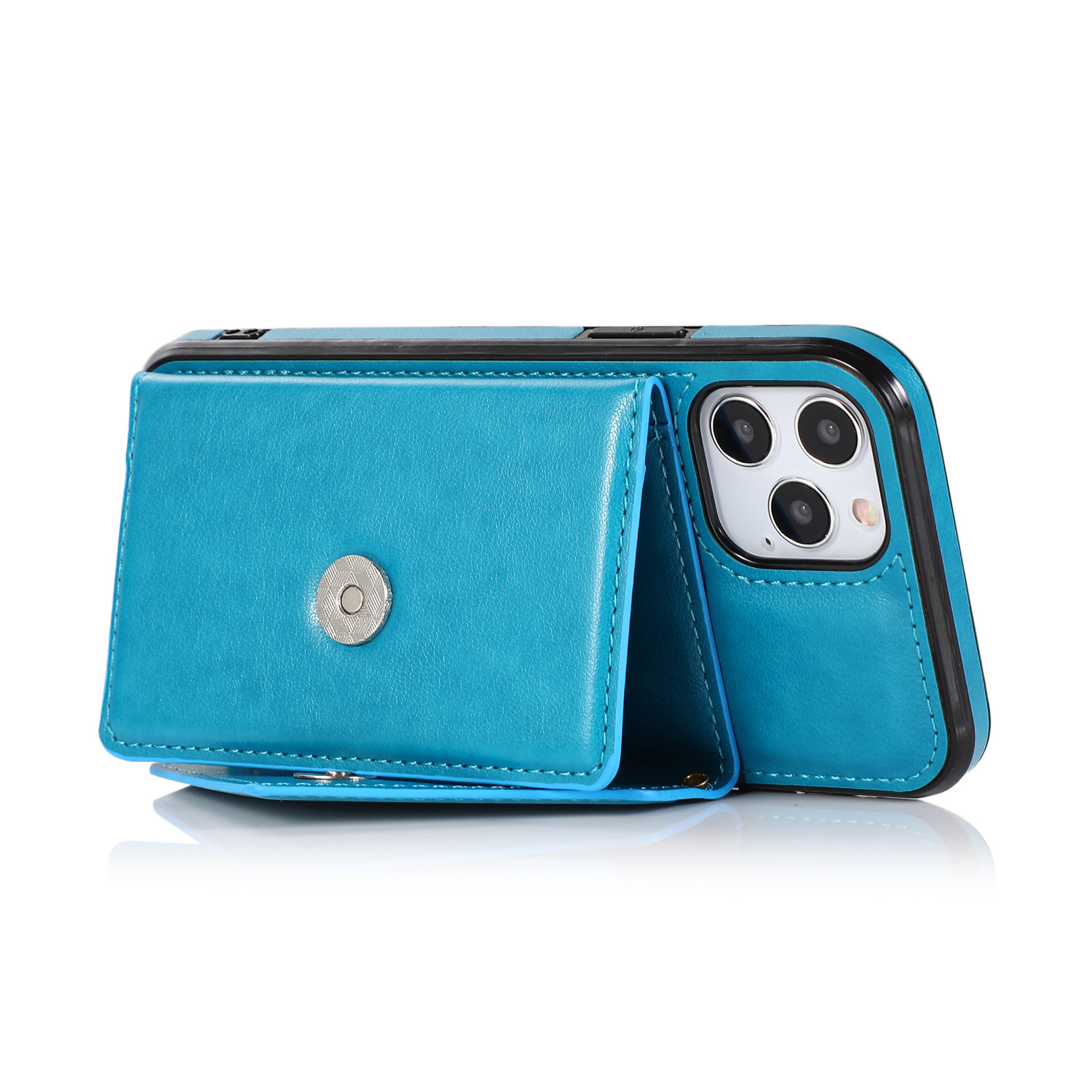 New Phone Cases For iPhone Samsung Huawei Phones Covers With Wallet Card Strap Shoulder Bags