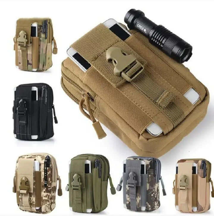 Men's Outdoor Camping Bags Tactical Backpacks Pouch Belt Bag Waist Packs Sport Running Travel Bags
