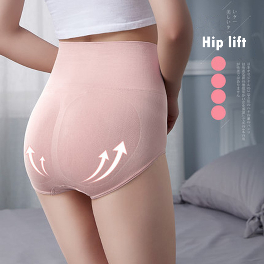 NEW 3D Honeycomb High Waist Women Underwear Sexy Cotton Panties Seamless Body Shaper Lingerie