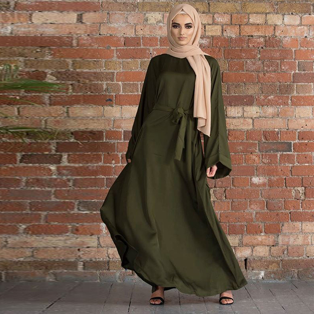 Plus Size Fashion Islamic Clothing Muslim Dresses Abayas Women Abaya Dubai Maxi Dresses