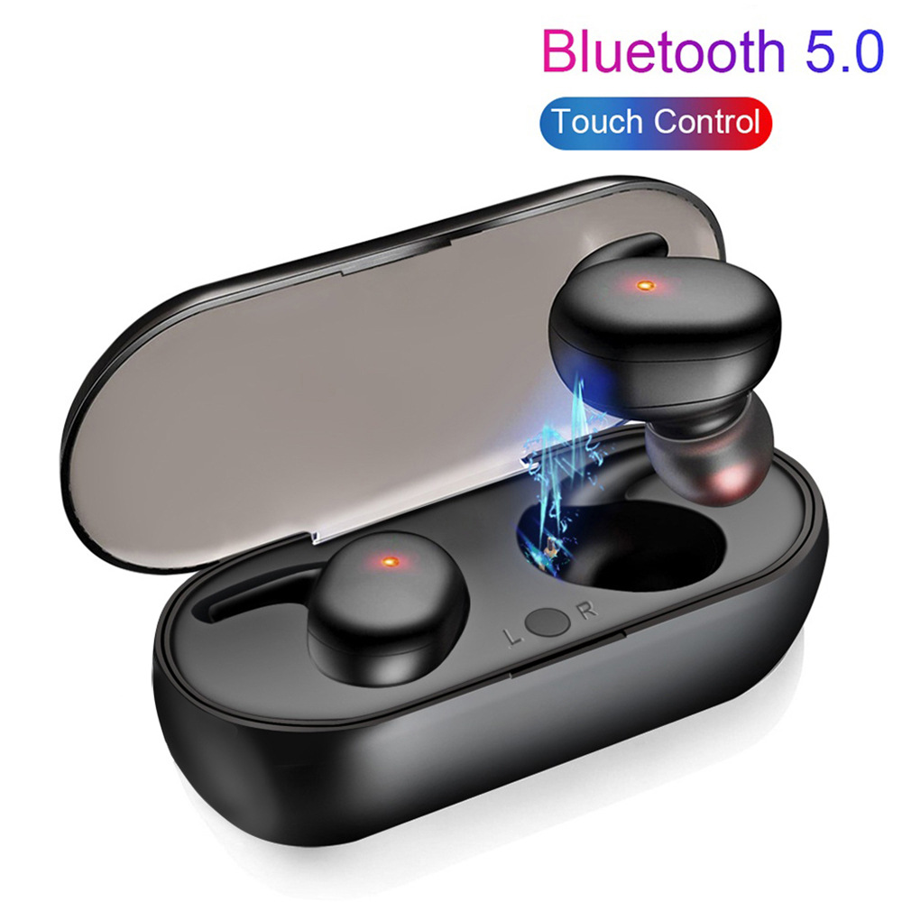 New TWS Wireless Earphones 5.0 Noise Cancelling Earpods  Bluetooth Earphones For  For Android & IOS Smart Phones