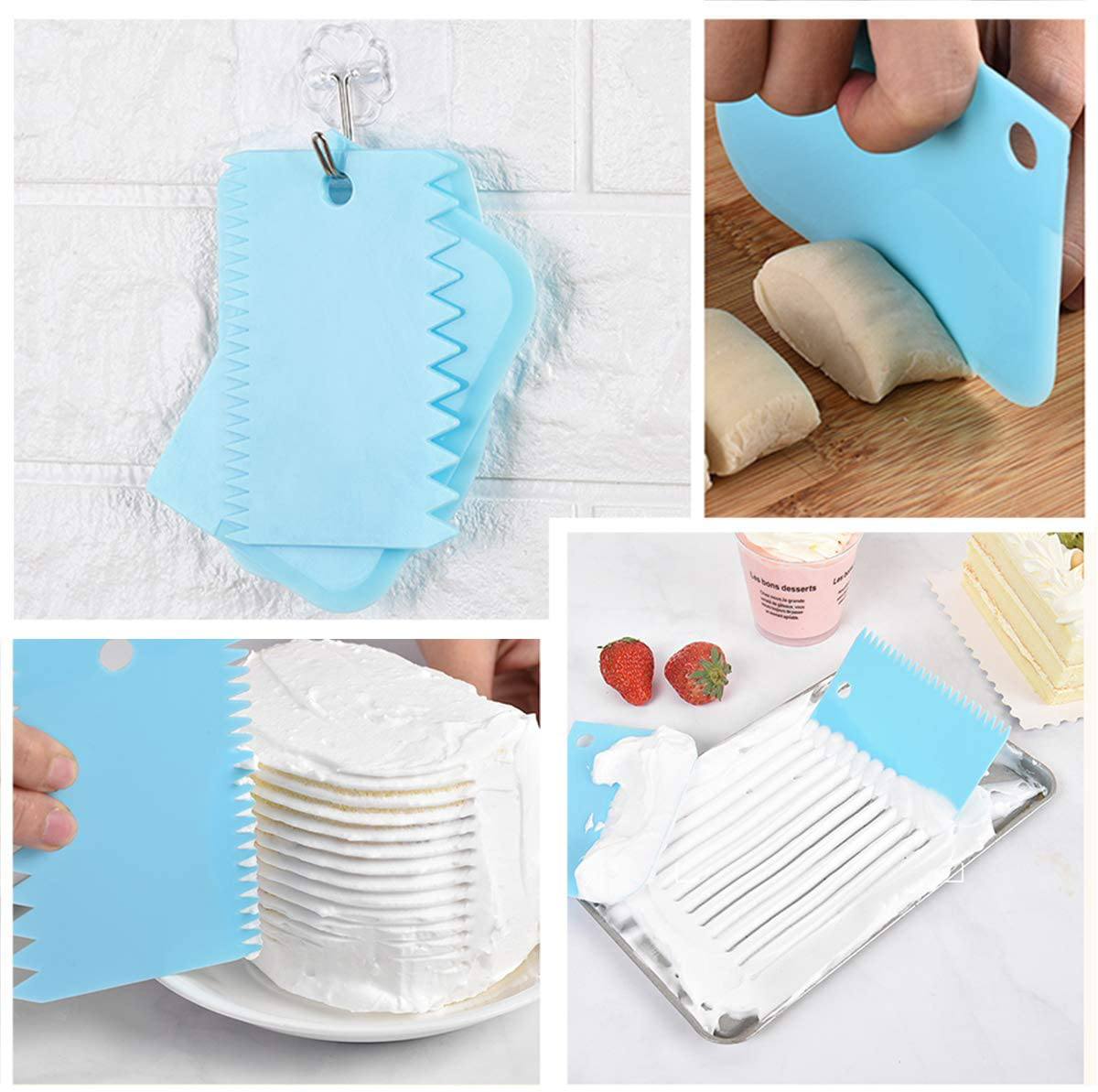 18PCS/Set Cake Decor Tools Reusable Pastry Bags Tips Icing Piping Nozzles Scraper With Storage Box Kitchen & Dining room appliances