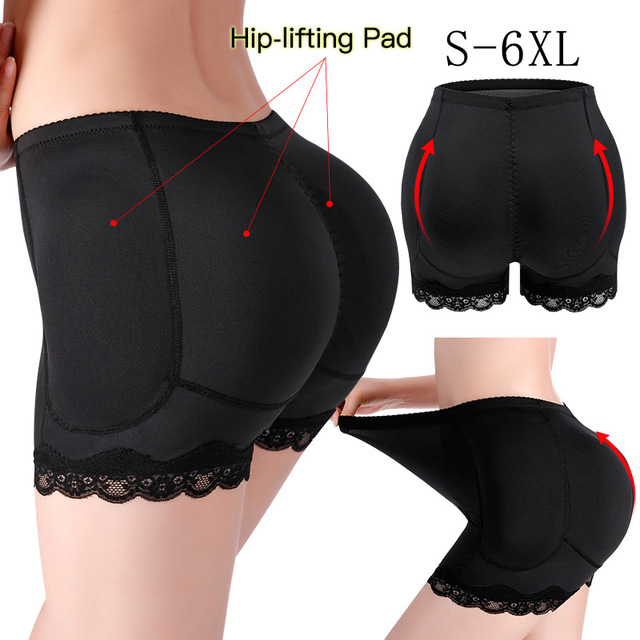 New Women Hip Enhancer Fake Ass Hip Butt Lifter Shapers Panties Padded Plus Size Underwear Enhancer