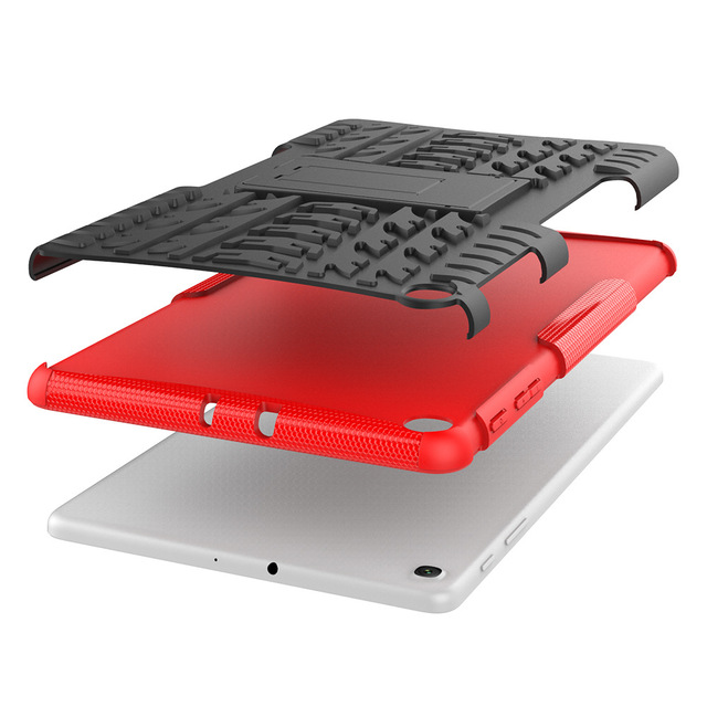 New 2 in 1 Hybrid Rugged Silicon Case For Samsung Galaxy Tab A 7.0/8.0/9.7/10.1/10.5 Inch Tablet Cases SM-T290 SM-T295 Tablet Covers