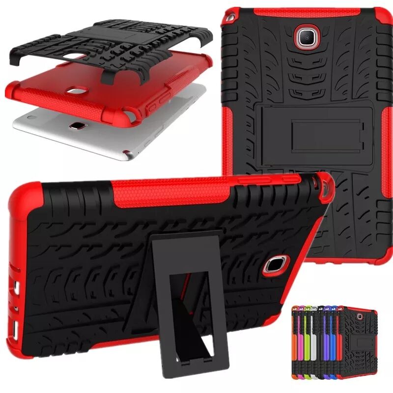 New 2 in 1 Hybrid Rugged Silicon Case For Samsung Galaxy Tab A 7.0/8.0/9.7/10.1/10.5 Inch Tablet Cases SM-T290 SM-T295 Tablet Covers
