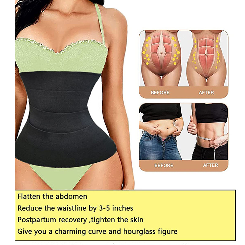 New Waist Trainer Shaperwear Belt Women Slimming Tummy Wrap Belt Resistance Bands Corsets Body Shaper Fajas Control Strap