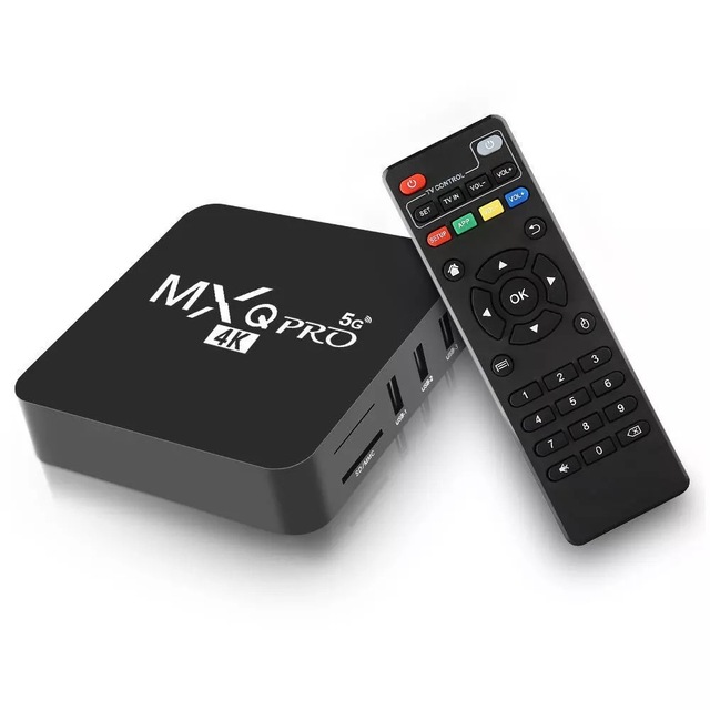 New MXQ PRO 4K TV Box 8GB + 128GB Android 11.0 Smart TVBOX Media Player Upgraded Version