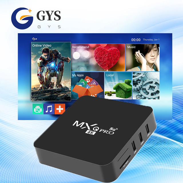 New MXQ PRO 4K TV Box 8GB + 128GB Android 11.0 Smart TVBOX Media Player Upgraded Version