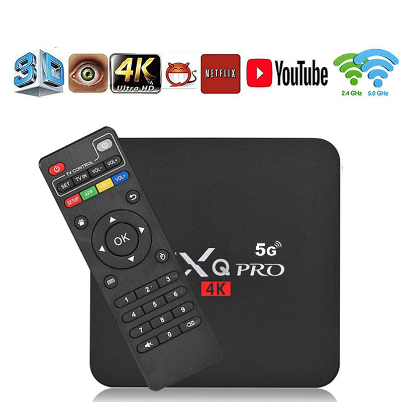 New MXQ PRO 4K TV Box 8GB + 128GB Android 11.0 Smart TVBOX Media Player Upgraded Version