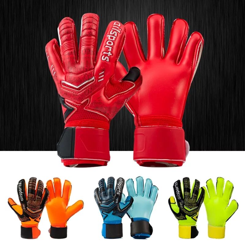 New Design Professional Football Gloves Soccer Goalkeeper Glvoes Latex Finger Protection Children Adults Football Gloves