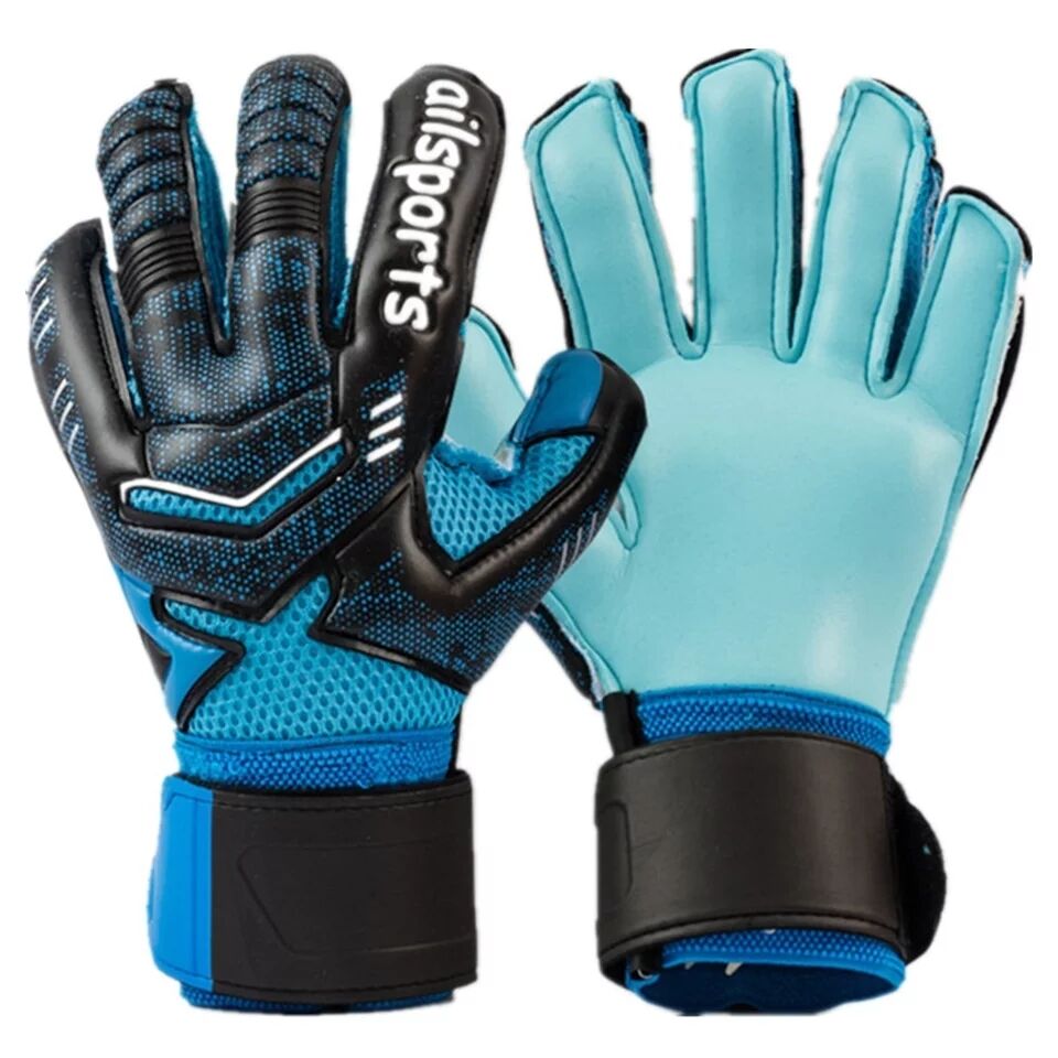 New Design Professional Football Gloves Soccer Goalkeeper Glvoes Latex Finger Protection Children Adults Football Gloves
