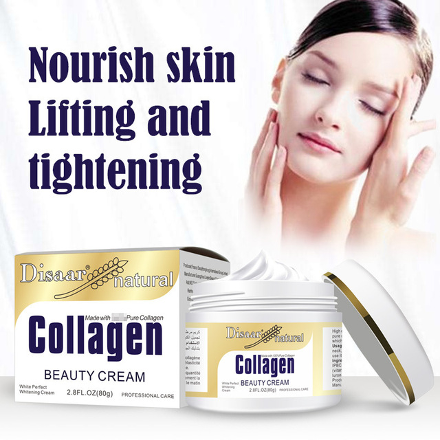 New Face Cream Collagen Aloe Moisturizer Anti Wrinkle Anti Aging Nourishing Serum Collagen Brightening Whitening Gel Skin Care