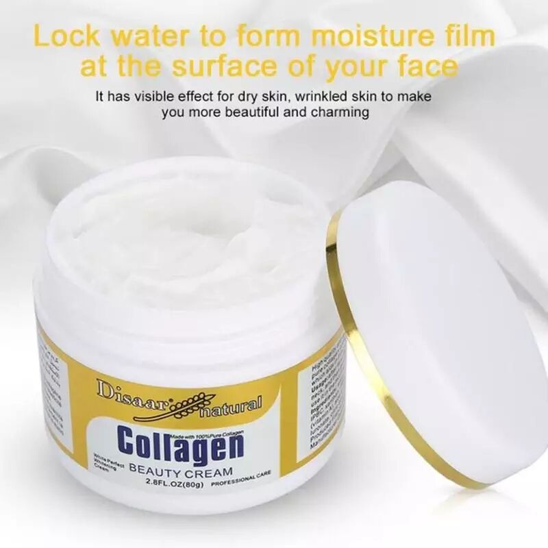 New Face Cream Collagen Aloe Moisturizer Anti Wrinkle Anti Aging Nourishing Serum Collagen Brightening Whitening Gel Skin Care