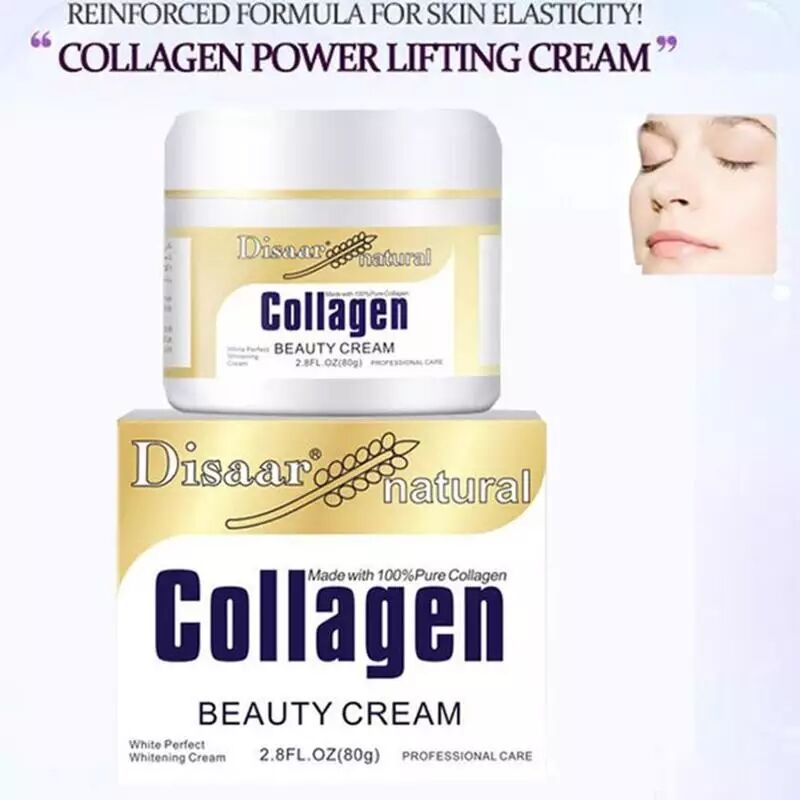 New Face Cream Collagen Aloe Moisturizer Anti Wrinkle Anti Aging Nourishing Serum Collagen Brightening Whitening Gel Skin Care