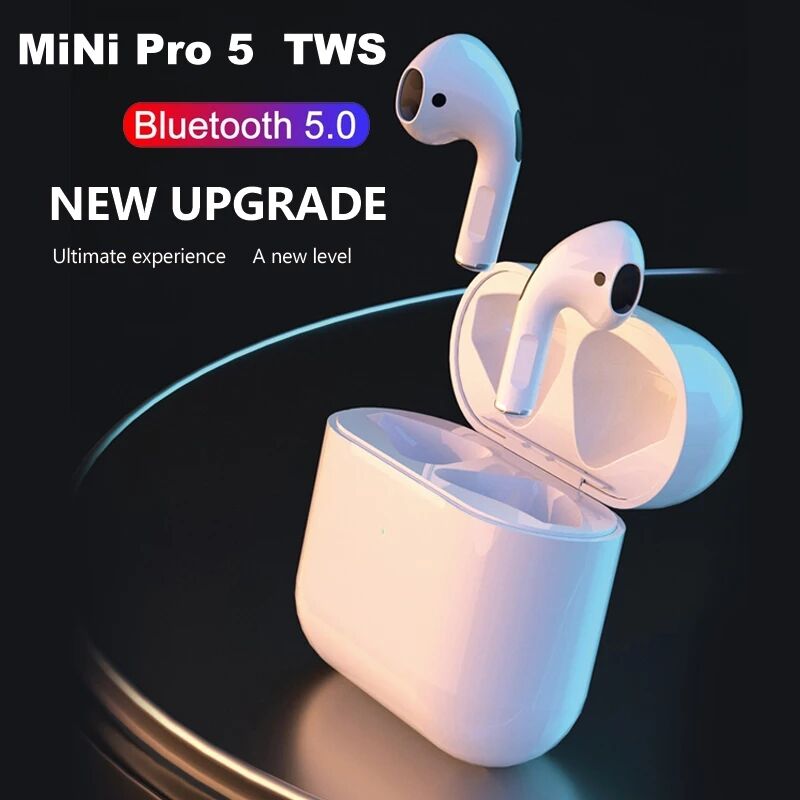 Hot Selling Mini Pro5 Earphones TWS Gaming Bluetooth Earphones Mobile Phones Wireless Earbuds For all Smart Phones