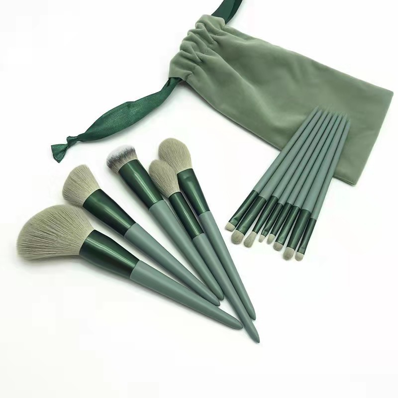 13Pcs Makeup Brush Set Foundation Powder Eyebrow Eyeshadow Blending Blush Double Head Brush Beauty Make Up Kit Tool