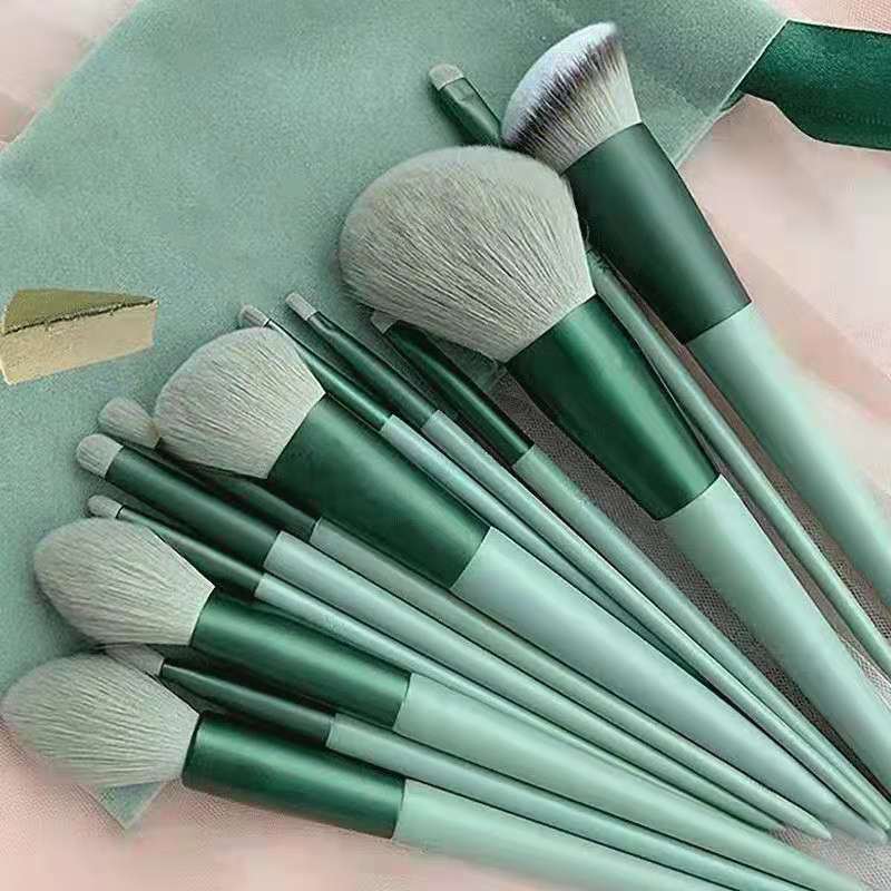 13Pcs Makeup Brush Set Foundation Powder Eyebrow Eyeshadow Blending Blush Double Head Brush Beauty Make Up Kit Tool