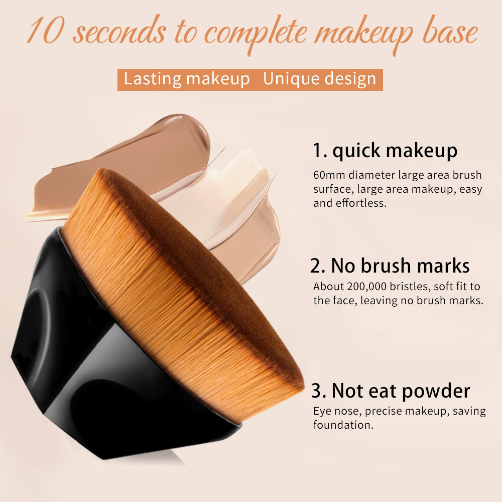 Magic Six Corners Makeup Brush Kabuki Flawless Foundation Brush For Liquid Make Up Brush Set Cosmetic Soft Makeup Brush