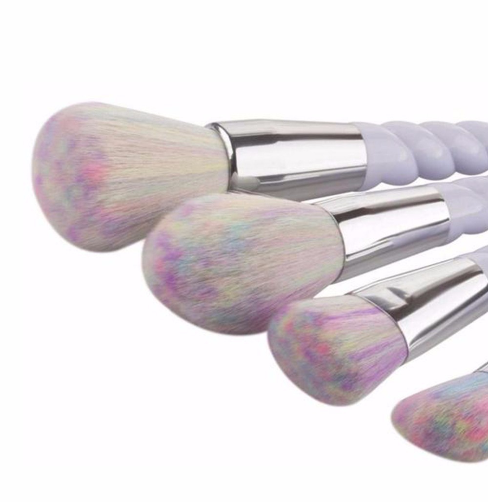 10PCS Unicorn Makeup Brushes Sets Maquiagem Foundation Powder Cosmetic Blush Eyeshadow Women Beauty